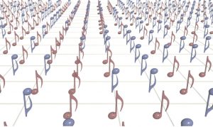 Music and math have a beautiful relationship